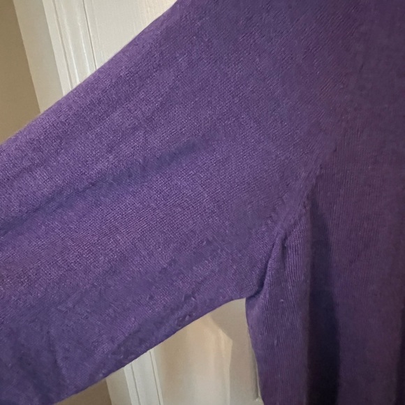 Banana Republic Purple Cardigan - Large - Picture 6 of 6